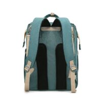 Multifunctional Baby Diaper Bag with Collapsible Crib