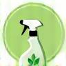 Icône ménage régulier, vaporisateur écologique