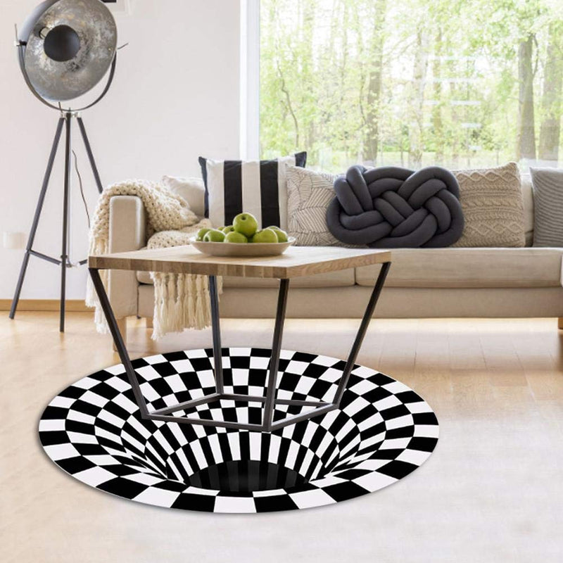 Buy 3D Vortex, Illusion Rug, for Living Room Rug,fan Carpet,area