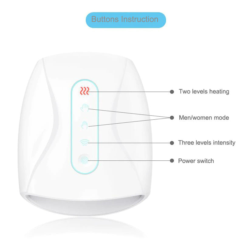 Full-Care Hand Massager with Heat and Compression