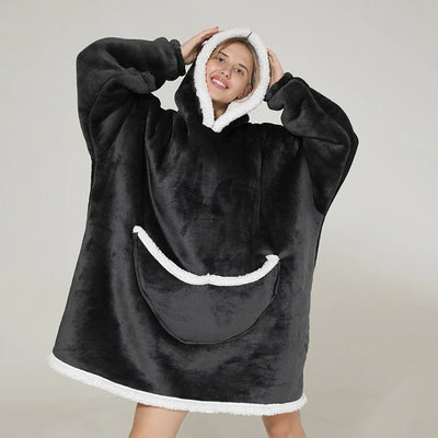 Blanket Sweatshirt with Pockets Soft Warm