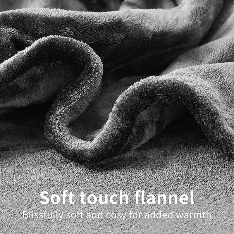 Electric Heated Throw Blanket, Fast Heating Full-Body Coverage