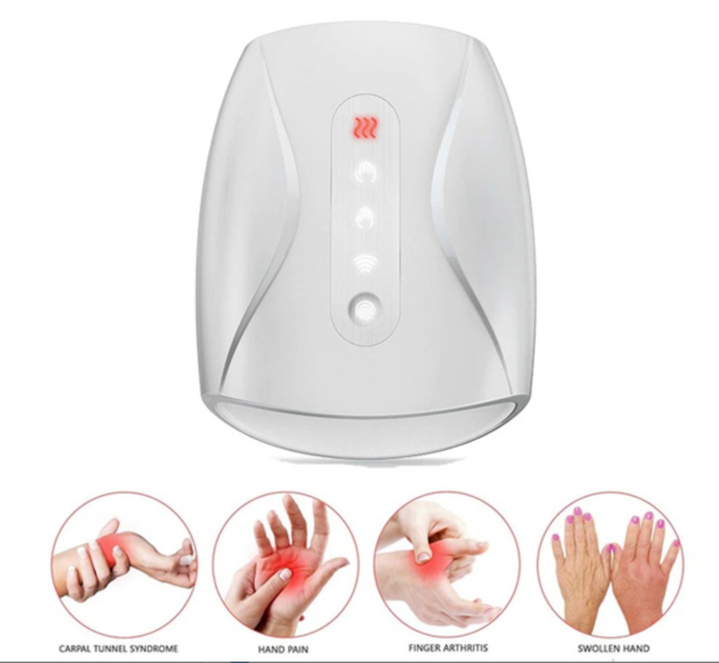 Full-Care Hand Massager with Heat and Compression
