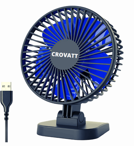 Crovatt ™  Mini USB Powered Desk Fan