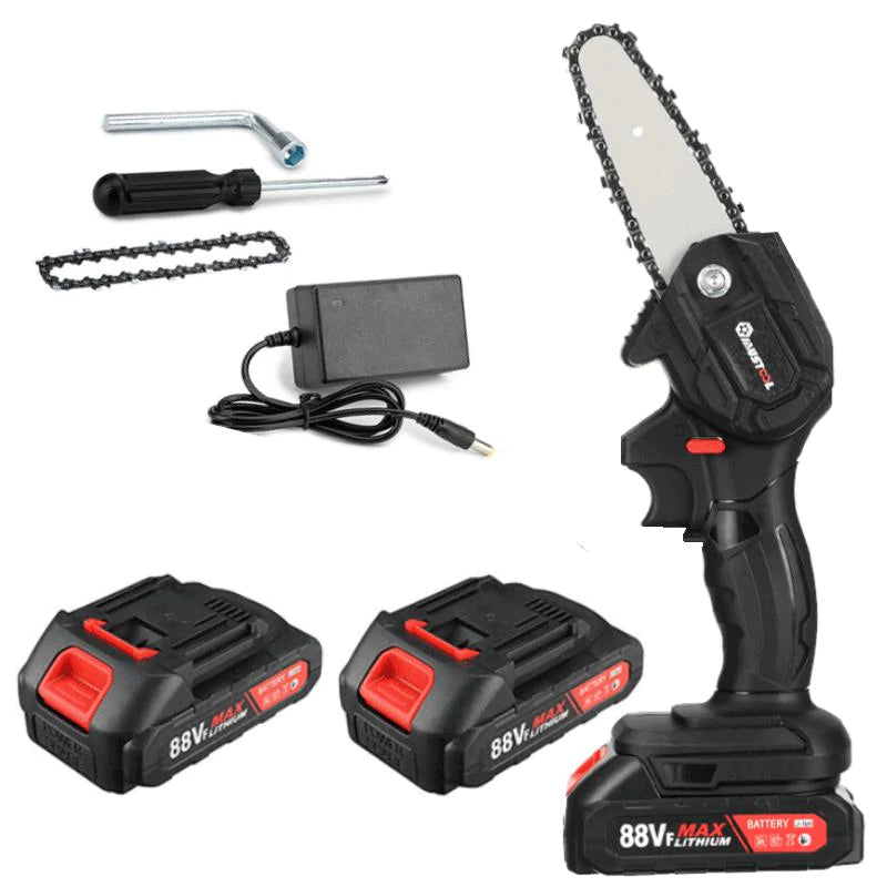 Electric Cordless Chainsaw (Two Batteries)