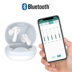 16 Channel Digital ITE Hearing Aids: Rechargeable, Bluetooth & Customizable With APP