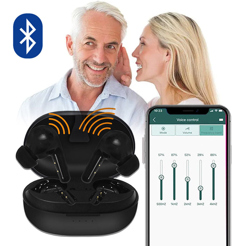 Digital ITE Hearing Aids: Small, Rechargeable & Bluetooth Customizable With APP
