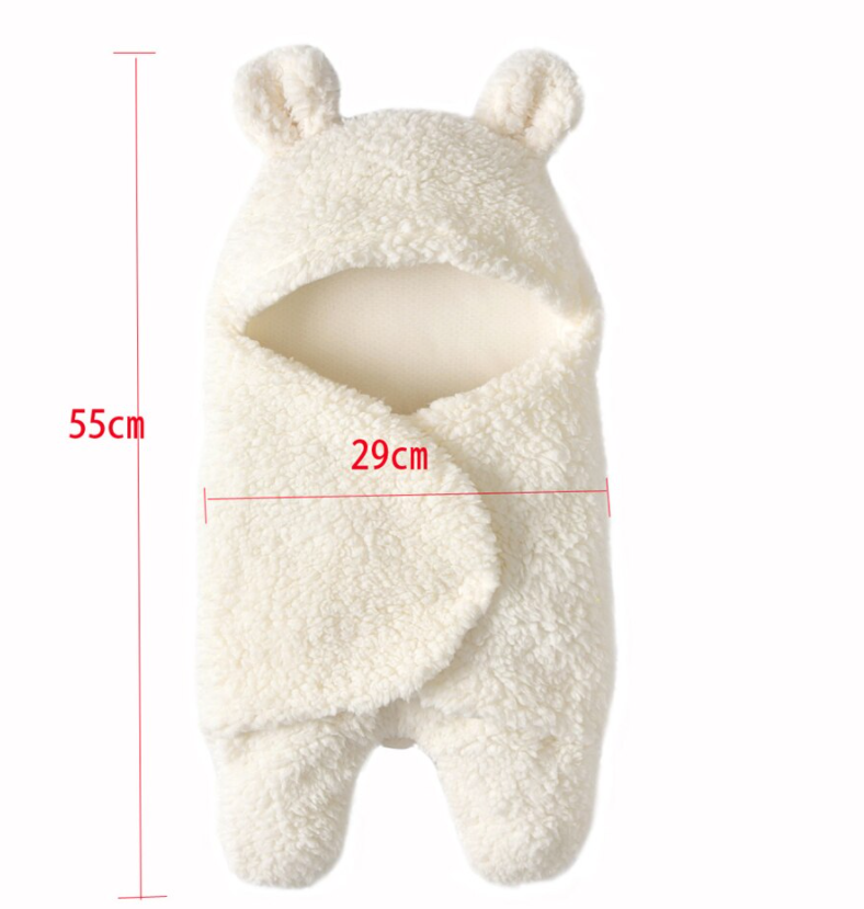 Baby's Ultra-Soft Fluffy Sleeping Bag