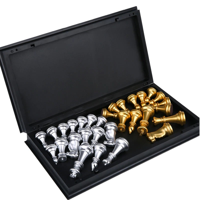 Magnetic Travel Chess Set with Board