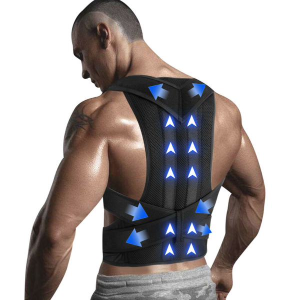 Adjustable Back Support Low Shoulder Brace Belt Posture Corrector