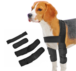 Anti-lick Dog Canine Suppprtive Front Leg Compression Brace Wrap